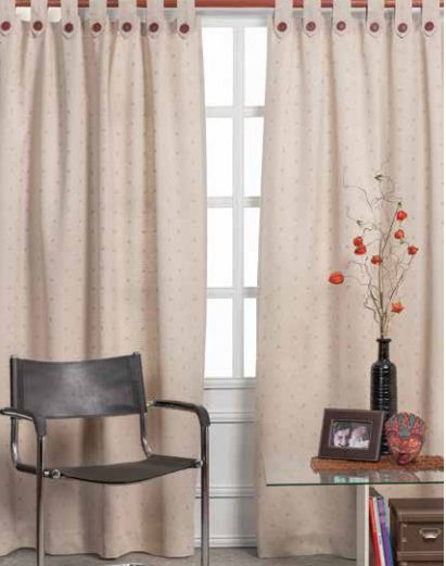 Cortinas Madras Lombardia 1,40 x 2,10 m - Francavilla