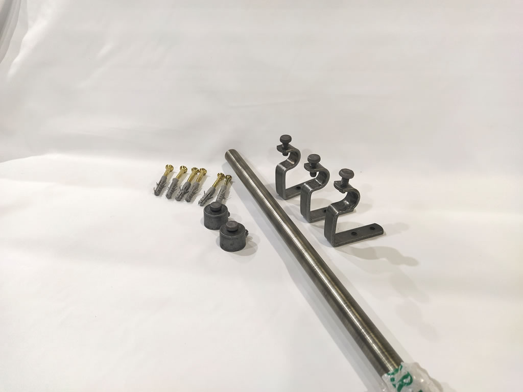 Barral de Caño plata vieja 1”