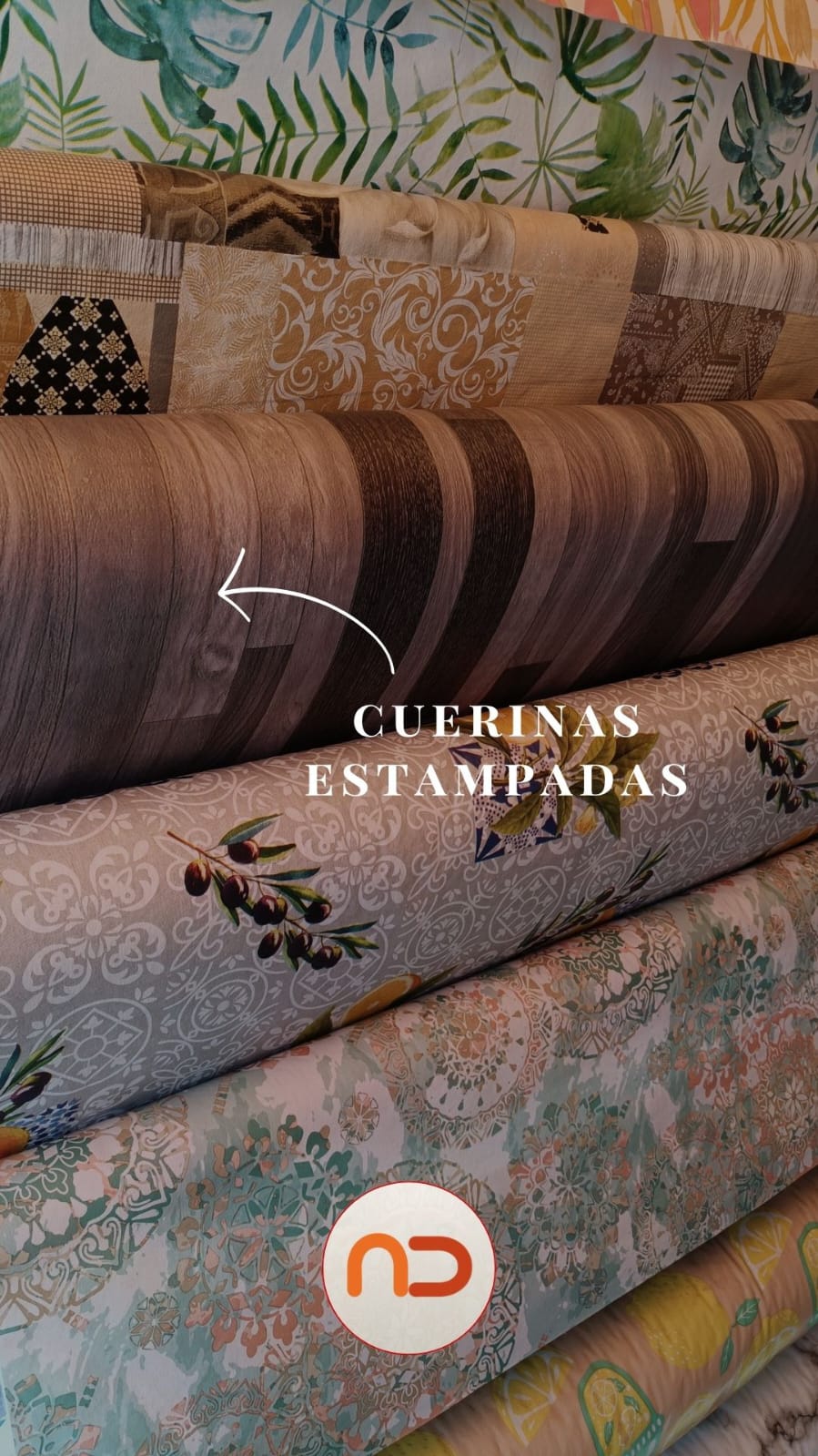 Cuerina Estampada con felpa - 1,40 m de ancho
